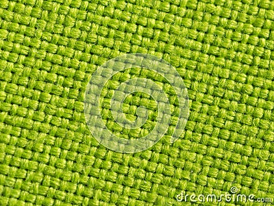 Green material background Stock Photo