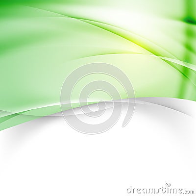 Green modern background design template Vector Illustration