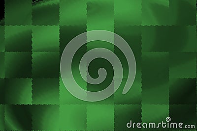 Green Neon abstract plaid design Stock Photo