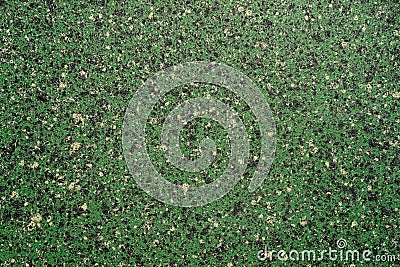 Green nonstick stone crumb background. Stock Photo