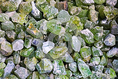 green olivine texture Stock Photo