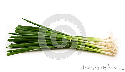 Green onion Stock Photo