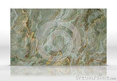 Green Onyx marble Tile texture Cartoon Illustration