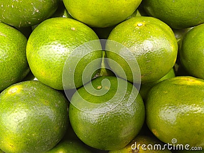 Green orange fruit wallpapper Stock Photo