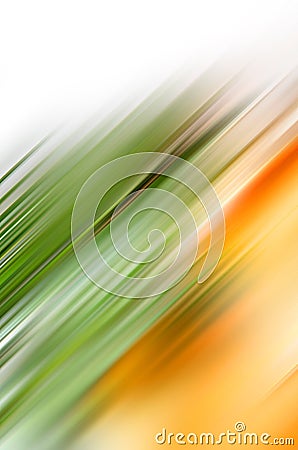 Green and orange motive Stock Photo