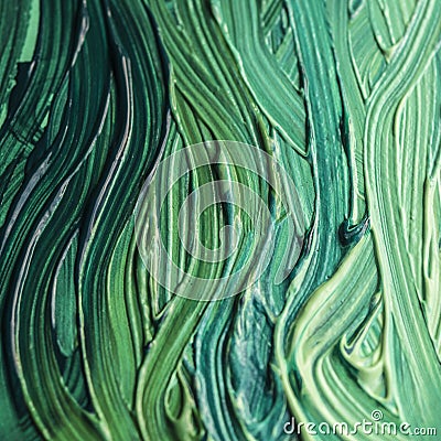 Green paint Stock Photo