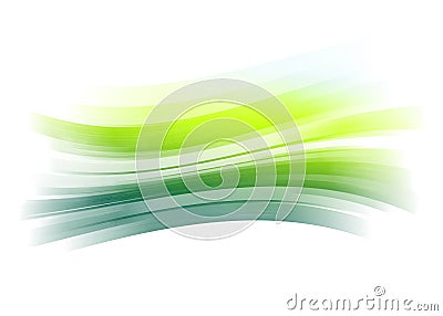 Green painted brush stroke background Stock Photo