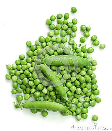 Green peas Stock Photo