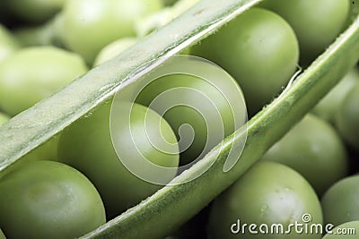 Green peas Stock Photo