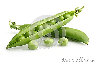 Green Peas Stock Photo