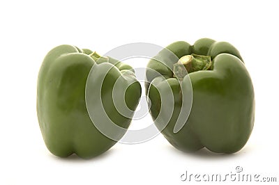 Green pepper Stock Photo