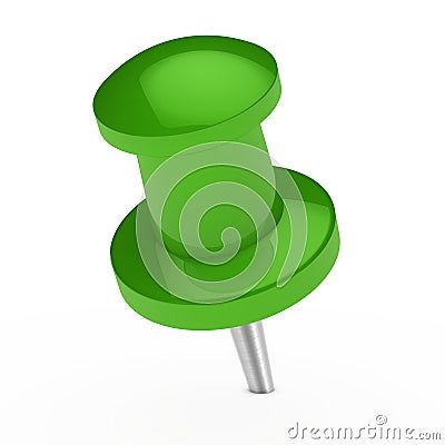 Green Pin Stock Photos - Image: 24161423