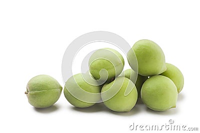 green plum Stock Photo