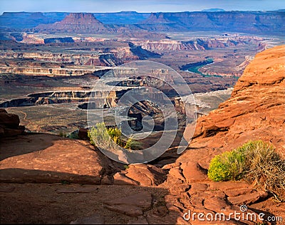 The Green River Stock Photo