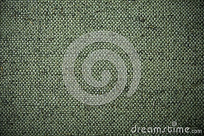 Green rough canvas background Stock Photo