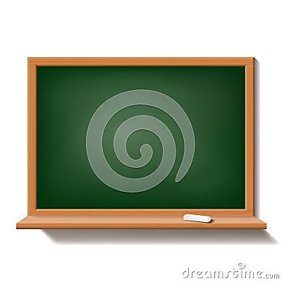 Green school board Vector Illustration