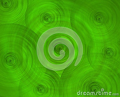 Green science fiction art abstract background Stock Photo