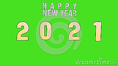 Green Screen Funny Animated Video Happy New Year 2021 Wishes Stock Video -  Video of blank, merry: 205459389