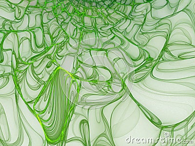 Green Slime Stock Photo