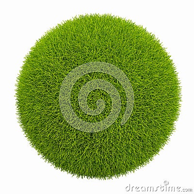 Green small planet Stock Photo