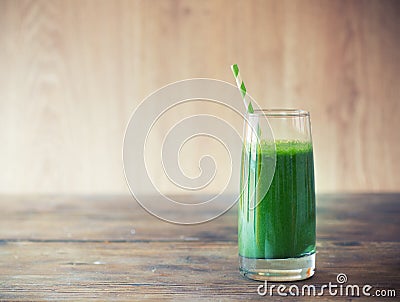 Green smoothie Stock Photo