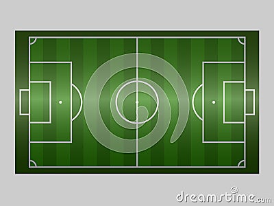 Green soccer field ground line / Green football field ground line. Sport vector illustration. image, jpeg. eps10. Vector Illustration