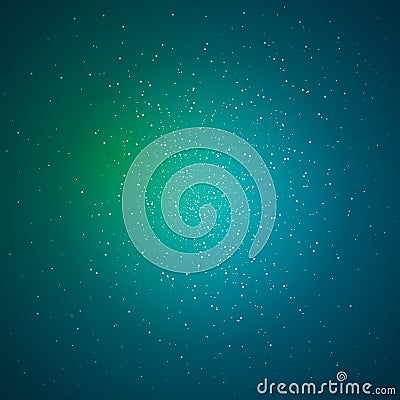 Green soft abstract background Cartoon Illustration