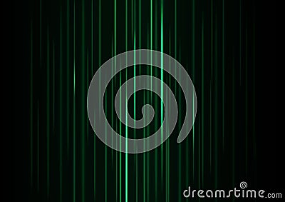 Green speed laser technology background Vector Illustration