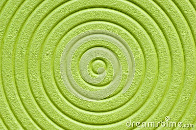 Green spiral background Stock Photo