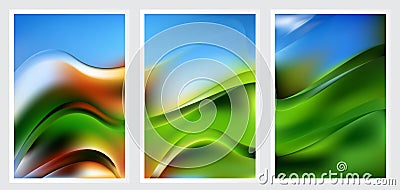 Green Stock Photography Beautiful Background Vector Illustration Design Stock Photo