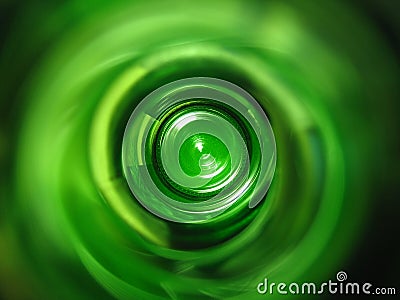 Green swirl background Stock Photo