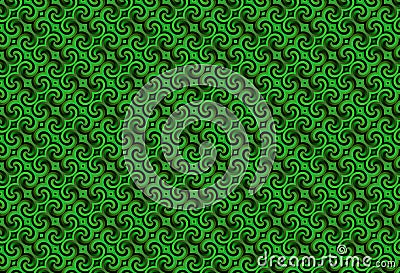 Green swirls Stock Photo