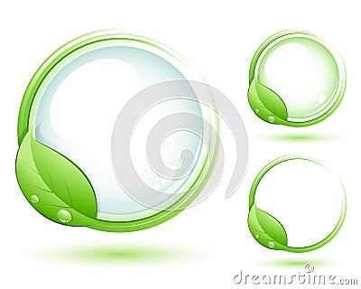 Green symbol Vector Illustration