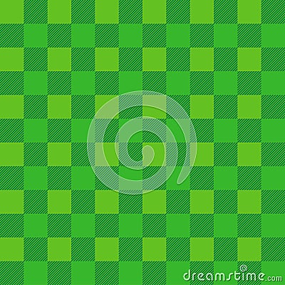 Green Tartan Check Plaid seamless patterns Stock Photo