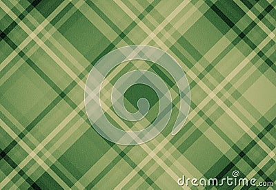 Green Tartan plaid fabric pattern background Stock Photo