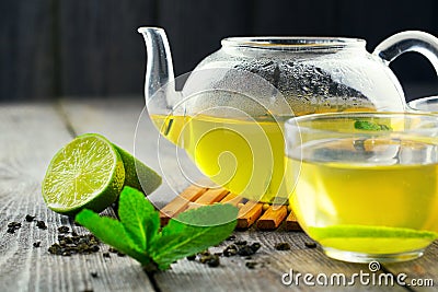 Green Tea Stock Photo