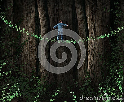 Green Technology Investing Stock Photo