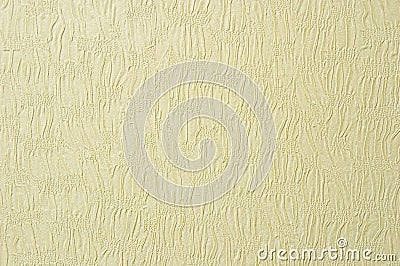 Green textured striped wallpaper Stock Photo