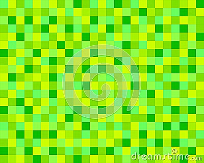 Green tiles Vector Illustration
