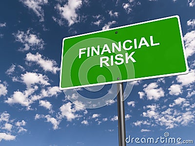 Financial risk Stock Photo