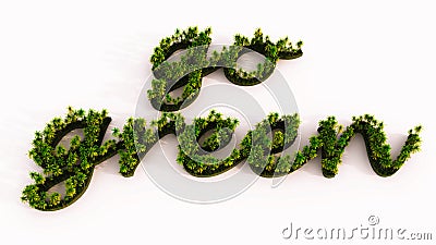 Green trees eco Stock Photo