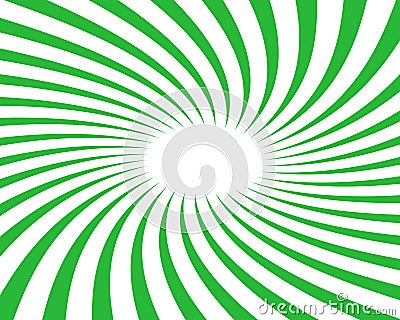 Green Twirl Vector Background Stock Photo