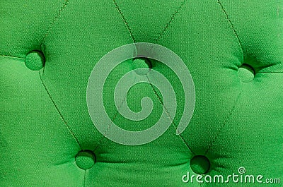 Green upholstery leather pattern background Stock Photo
