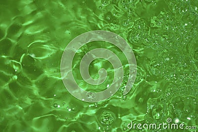 green water summer background, creative abstract design, green energy natural Stock Photo