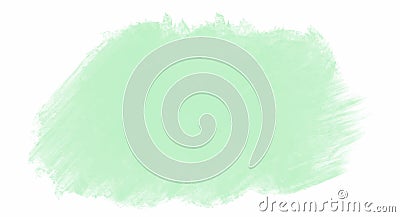 Green watercolor background for your design, watercolor background concept, vector Vector Illustration