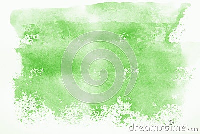 Green Watercolour Stock Photo