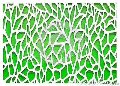 Green and White Abstract Background Stock Photo