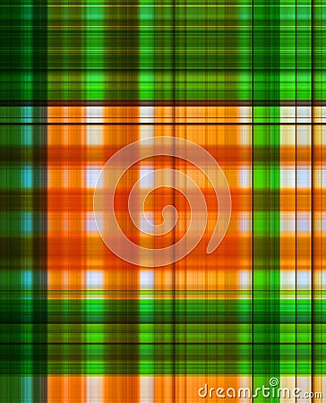 Green, white, orange cell background Stock Photo