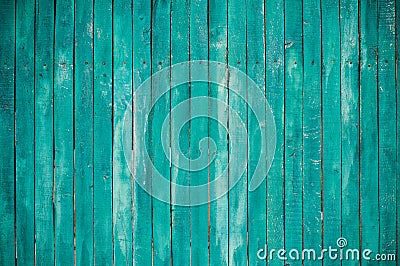 Green wooden planks Stock Photo