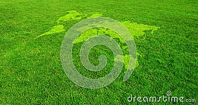 Green World Stock Photo